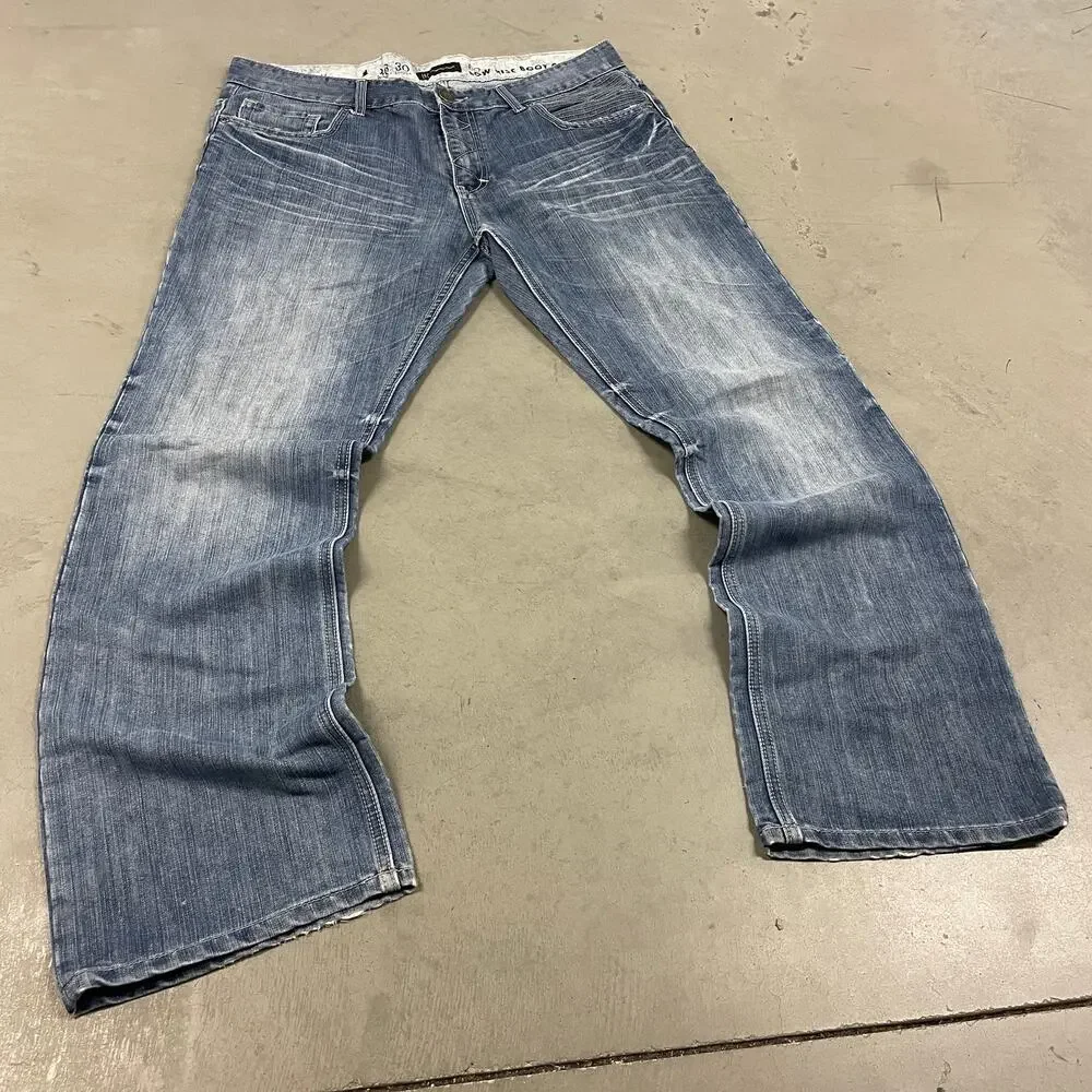 Y2K international concepts low rise bootcut jeans 36x30